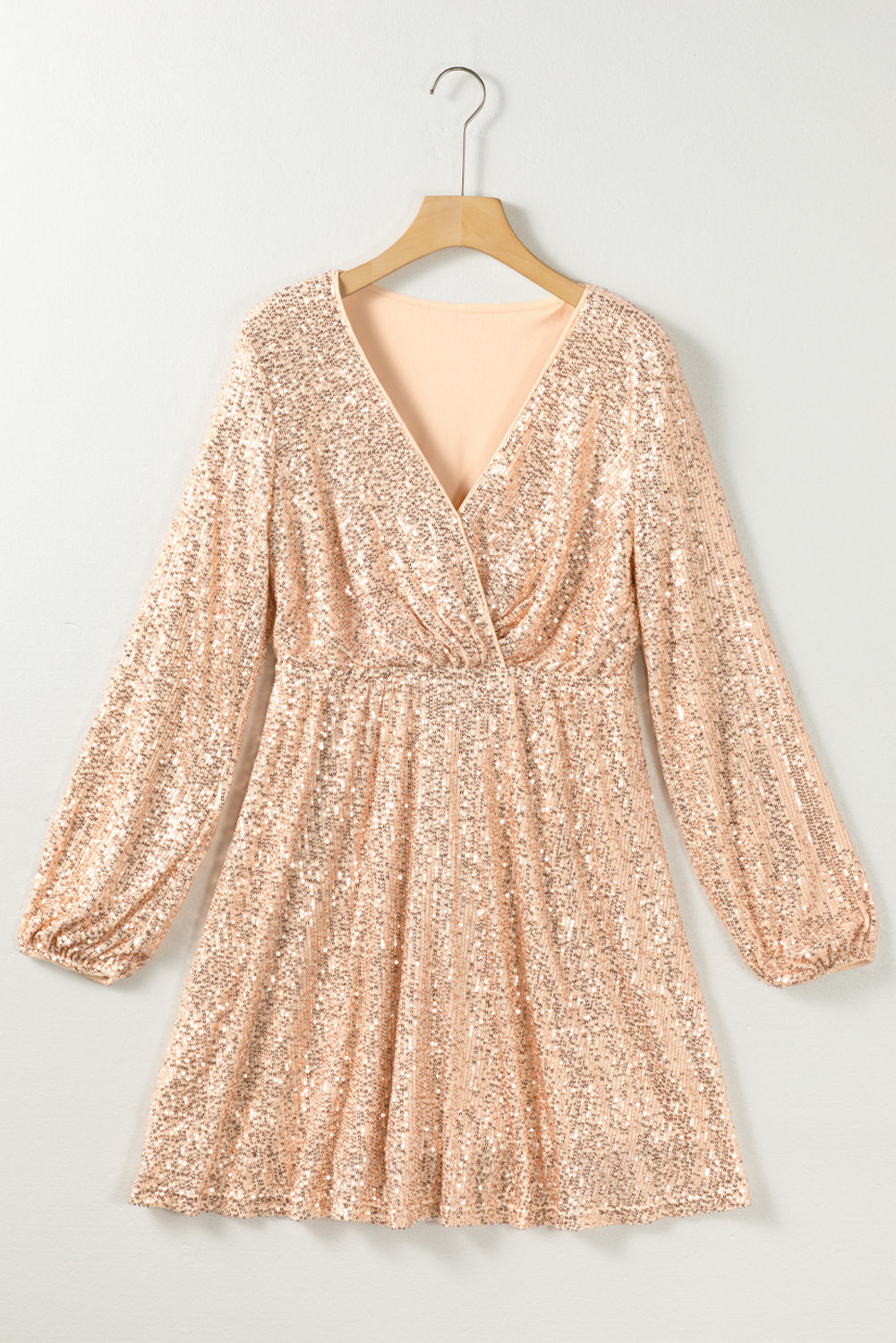 Women's Dress Sequin Long Sleeves