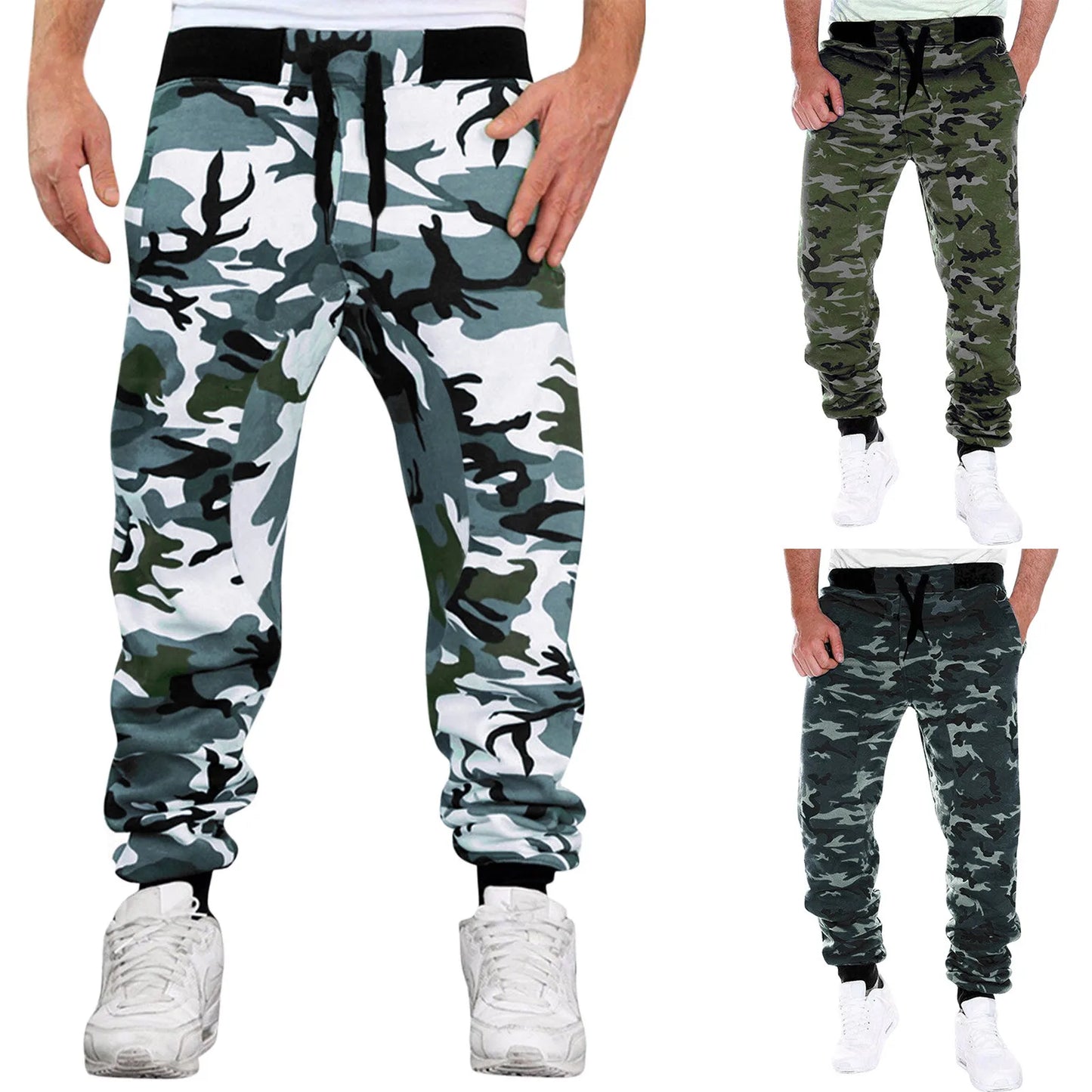 Men's Casual Pants Tracksuits Bottoms Joggers Sweatpants