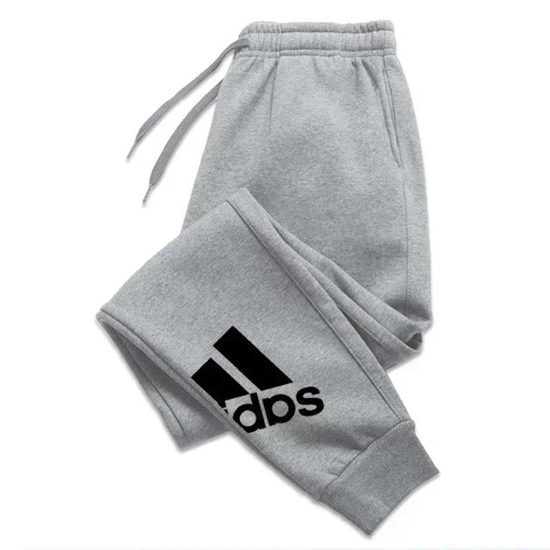 Men's Sweatpants  Winter Fleece Casual Trousers