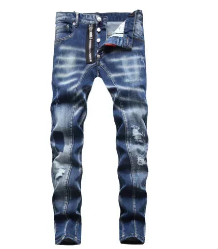 Men's Jean Ripped Skinny Jeans