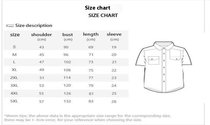 Men's Summer Hawaiian Printed Short-sleeved Shirt