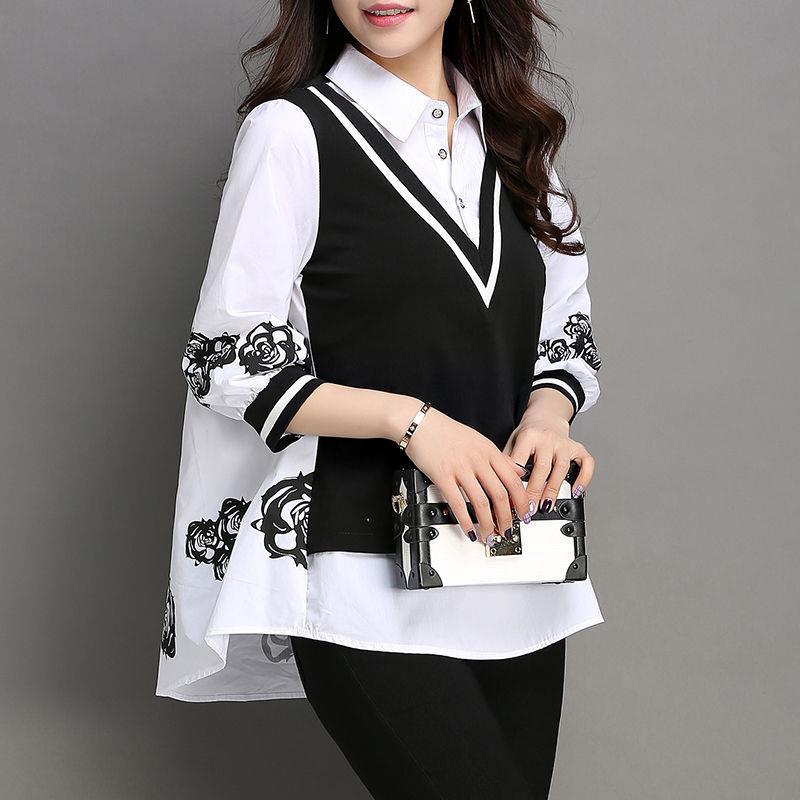 Women's Two-piece Shirt